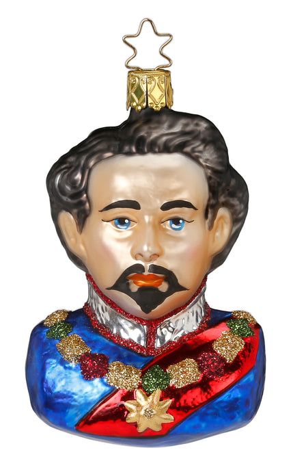 Weihnachtsbaumanhänger Motiv König Ludwig II 10von Inge Glas