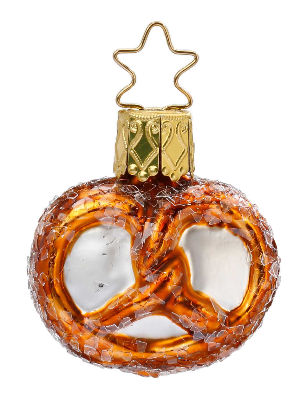 Weihnachtsbaumanhänger Motiv Mini-Brezel von Inge Glas