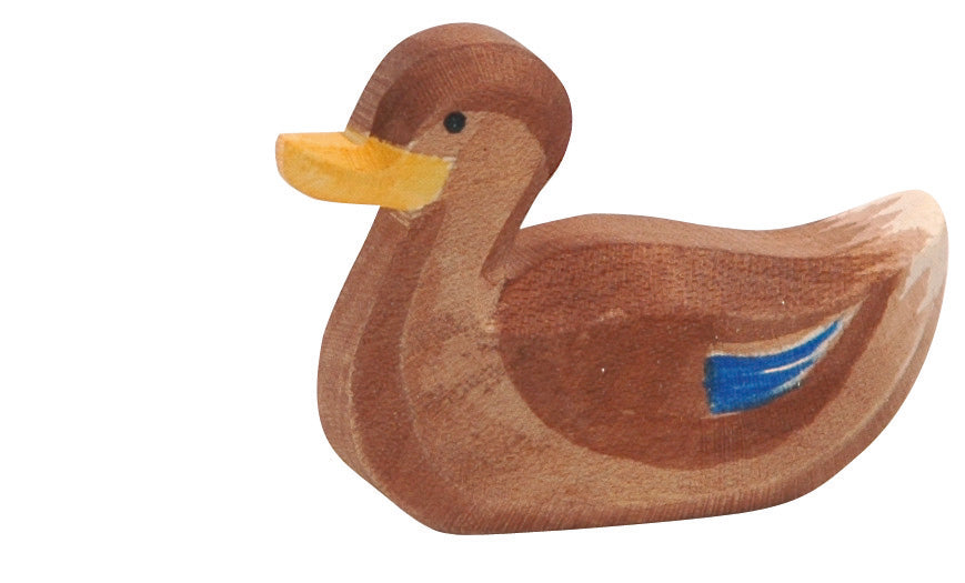 Ente schwimmend Holzspielfigur von Ostheimer