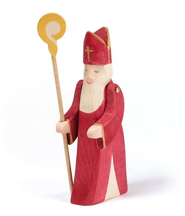 St. Nikolaus II Spielfigur aus Holz von Ostheimer