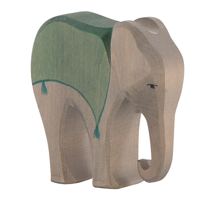 Elefant (Sattel) Spielfigur aus Holz von Ostheimer