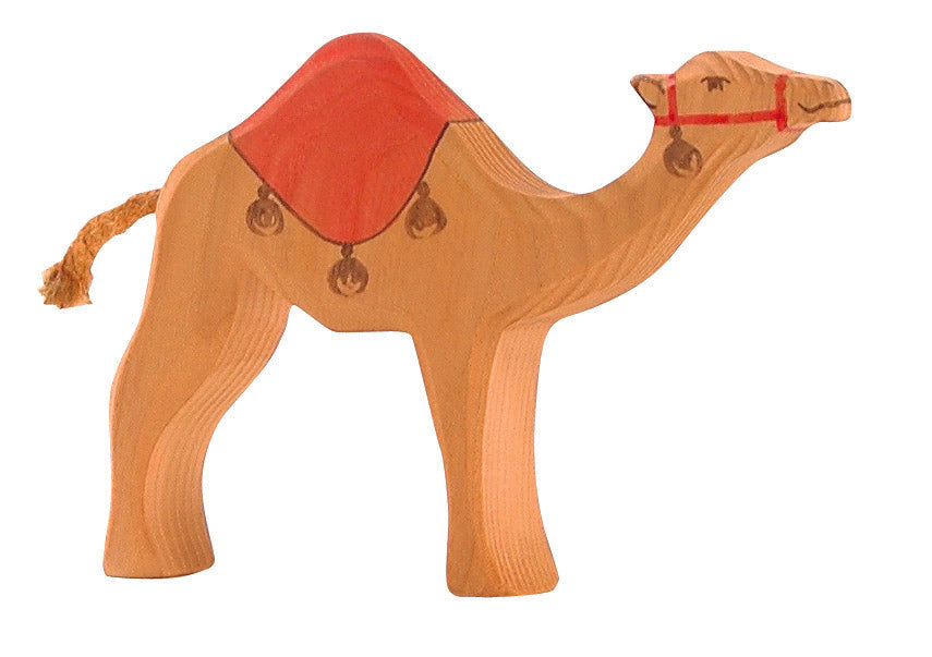 Dromedar (Sattel) Spielfigur aus Holz von Ostheimer