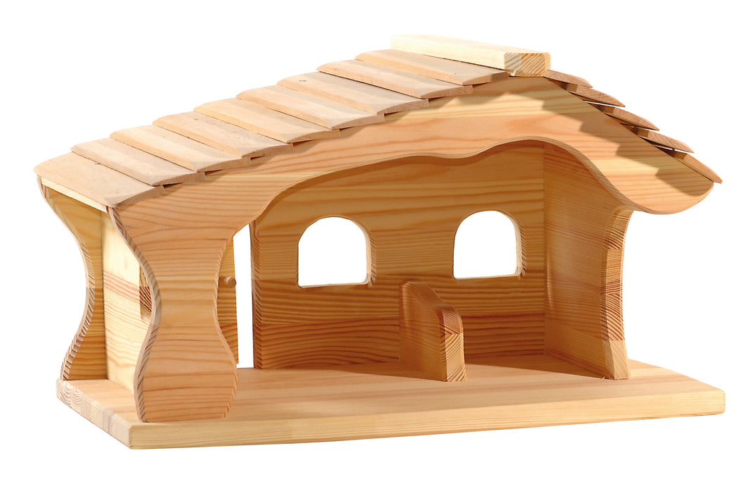 Stall (Krippe) Spielfigur aus Holz von Ostheimer